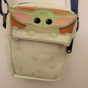 NWOT Baby Yoda Grogu Crossbody Purse